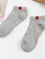 cheap Men&#039;s Socks-Men&#039;s 5 Pairs Ankle Socks No Show Socks Black White Color Plain Casual Daily Basic Thin Summer Spring Fall Cool Breathable