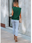 voordelige Damestanktops &amp; hemdjes-Dames Camisole Tank Top Effen Sprankelend Mode Mouwloos Ronde Hals Regelmatige Tops Casual Pailletten Zilver Zwart Roze Fuchsia Goud Zomer