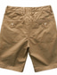 cheap Cargo Shorts-Men&#039;s Straight Shorts Cargo Shorts Pocket Stylish Streetwear Casual Daily Micro-elastic Breathable Outdoor Sports Solid Color Mid Waist Green Black Khaki M L XL
