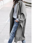 cheap Coats &amp; Trench Coats-Women&#039;s Winter Coat Long Pea Coat with Hood Fall Overcoat Windproof Warm Lapel Trench Coat Oversized Open Front Turndown Fashion Street Outerwear Long Sleeve
