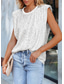 voordelige Damestanktops &amp; hemdjes-Dames Camisole Tank Top Effen Sprankelend Mode Mouwloos Ronde Hals Regelmatige Tops Casual Pailletten Zilver Zwart Roze Fuchsia Goud Zomer