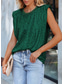 voordelige Damestanktops &amp; hemdjes-Dames Camisole Tank Top Effen Sprankelend Mode Mouwloos Ronde Hals Regelmatige Tops Casual Pailletten Zilver Zwart Roze Fuchsia Goud Zomer