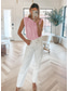 voordelige Damestanktops &amp; hemdjes-Dames Camisole Tank Top Effen Sprankelend Mode Mouwloos Ronde Hals Regelmatige Tops Casual Pailletten Zilver Zwart Roze Fuchsia Goud Zomer