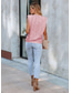 voordelige Damestanktops &amp; hemdjes-Dames Camisole Tank Top Effen Sprankelend Mode Mouwloos Ronde Hals Regelmatige Tops Casual Pailletten Zilver Zwart Roze Fuchsia Goud Zomer
