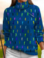 abordables golf femenino-Mujer Sudadera con capucha Borgoña Marrón Azul Oscuro Manga Larga Camiseta Otoño Invierno Ropa de golf para damas Ropa Trajes Ropa Ropa