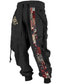 cheap Graphic Sweatpants-Tribal Bandana Print Vintage Men&#039;s 3D Print Sweatpants Pants Trousers Outdoor Street Casual Daily Polyester Black Red Blue S M L Mid Waist Elasticity Pants