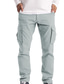 cheap Cargo Pants-long cargo pants for men,cargo trousers work wear combat safety cargo 6 pocket full pants comfortable men&#039;s fashion dark gray