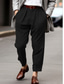 tanie ubrać spodnie-Męskie Garnitury Spodnie Plisowane spodnie Spodnie garniturowe Kieszeń Równina Komfort Oddychający Na zewnątrz Codzienny Wyjściowe Moda Codzienny Czarny Khaki