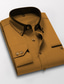 Χαμηλού Κόστους Επίσημα πουκάμισα-Ανδρικά Επίσημο Πουκάμισο Πουκάμισο με κουμπιά Πουκάμισο με γιακά Μη σιδερένιο πουκάμισο Λευκό Ανθισμένο Ροζ Βαθυγάλαζο Μακρυμάνικο Σκέτο Γιακάς Όλες οι εποχές Γάμου Δουλειά Ρούχα