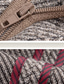 economico Sottile-Per uomo pantaloni della tuta Pantaloni Pantaloni casual Pantaloni di tweed Tasca frontale Gamba dritta Liscio Comfort Attività commerciale Giornaliero Per eventi Di tendenza Moderno Nero Cachi
