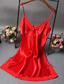 ieftine Lenjerie Sexy-rochie de noapte de îndrăgostiți pentru femei lenjerie sexy din dantelă corpuri erotice sexy îmbrăcăminte de noapte colorate unite confort cald acasă moale ținute de acasă respirabile ținute de