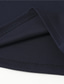 preiswerte klassisches Polo-Herren Waffel-Poloshirt Golfhemd Casual Sport Kargen Kurzarm Modisch Basic Glatt Patchwork Sommer Regular Fit Schwarz Weiß Marineblau Grau Waffel-Poloshirt
