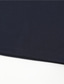 cheap Classic Polo-Men&#039;s Golf Shirt Polo Casual Sports Lapel Short Sleeve Fashion Basic Plain Patchwork Summer Regular Fit Black White Navy Blue Grey Golf Shirt