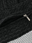 Χαμηλού Κόστους ανδρικό πουλόβερ πουλόβερ-Ανδρικά Πουλόβερ Πουλόβερ με ζιβάγκο Πλέκω Πλεκτό Συνδυασμός Χρωμάτων Εθνοτικό στυλ Καθημερινά Ρούχα Χειμώνας Φθινόπωρο Μαύρο Χακί Τ M L