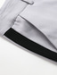billige Chinos-Herre Bukser kinesisk Sommerbukser Casual bukser Frontlomme Farveblok Komfort Åndbart Afslappet Daglig Ferie Mode Basale Brun Mørkegrå Elastisk