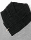 Χαμηλού Κόστους ανδρικό πουλόβερ πουλόβερ-Ανδρικά Πουλόβερ Πουλόβερ με ζιβάγκο Πλέκω Πλεκτό Συνδυασμός Χρωμάτων Εθνοτικό στυλ Καθημερινά Ρούχα Χειμώνας Φθινόπωρο Μαύρο Χακί Τ M L