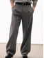 cheap Dress Pants-Men&#039;s Dress Pants Trousers Pleated Pants Suit Pants Pocket Plain Comfort Breathable Outdoor Daily Going out Fashion Casual Black White