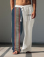 tanie drukowane spodnie-Męskie Zabytkowe Naszywka Etnické Spodnie Druk 3D Średni Talia Na zewnątrz Ulica Wyjściowe Jesień i zima Regularny Średnio elastyczny