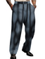abordables pantalones casuales gráficos-de impresión en 3D Rampa de gradiente Negocios Abstracto Hombre Impresión 3D pantalones de traje Pantalones Exterior Calle Usar para trabajar Poliéster Negro Rojo Azul S M L Cintura Alta Elasticidad