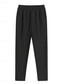 preiswerte Fleece gefütterte Leggings-Damen Chinesisch Chino Daunenhose Hosen Hose Modisch Strassenmode Casual In voller Länge Hoher Taillenbund Feste Farbe Tasche Elastische Taille warm Komfort Atmungsaktivität Mikro-elastisch Urlaub