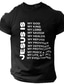 Χαμηλού Κόστους Ανδρικό Γραφικό T-shirt-Γράμμα Μαύρο Λευκό Ρουμπίνι Μπλουζάκι Ανδρικά Γραφικός Μείγμα Βαμβακιού Πουκάμισο Αθλήματα Κλασσικό Πουκάμισο Κοντομάνικο Άνετο μπλουζάκι Υπαίθρια Αθλήματα Αργίες Καλοκαίρι Ρούχα σχεδιαστών μόδας Τ M