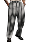 abordables pantalon décontracté graphique-3D Print Rampe de dégradé Entreprise Abstrait Homme Impression 3D pantalon de costume Pantalon Extérieur Plein Air Travail Polyester Noir Rouge Bleu S M L Taille haute Élasticité Pantalon