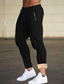 cheap Sweatpants-Men&#039;s Fleece Pants Sweatpants Joggers Winter Pants Drawstring Elastic Waist Elastic Cuff Plain Windproof Comfort Casual Daily Holiday Sports Fashion Black Black Straight Leg