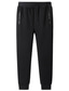 cheap Sweatpants-Men&#039;s Fleece Pants Sweatpants Joggers Winter Pants Drawstring Elastic Waist Elastic Cuff Plain Comfort Warm Casual Daily Holiday Sports Fashion Black Gray