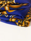 preiswerte Bedruckte Herrenhemden-Drache Brautkleider schlicht Herren Hemd Freizeitskleidung Ausgehen Herbst Winter Umlegekragen Langarm Blau S, M, L 4-Wege-Stretchgewebe Hemd
