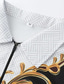 preiswerte Grafik Polo-Blumen Herren Brautkleider schlicht 3D Bedruckt Zip Polo Outdoor Casual Strassenmode Polyester Langarm Umlegekragen Zip Polo-Shirts Weiß Herbst Winter S M L Mikro-elastisch Revers-Polo