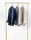 cheap Men&#039;s Linen Shirts-100% Linen Men&#039;s Shirt Linen Shirt Casual Shirt Navy Blue Beige Gray Long Sleeve Plain Lapel Spring &amp;  Fall Casual Daily Clothing Apparel