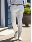 Χαμηλού Κόστους Chinos-Ανδρικά Παντελόνι επίσημο Παντελόνια Παντελόνι κοστούμι Κουμπί Μπροστινή τσέπη Ισιο πόδι Σκέτο Άνεση Αναπνέει Επιχείρηση Καθημερινά Αργίες Μοντέρνα Κομψό &amp; Μοντέρνο Μαύρο Λευκό