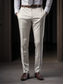 Χαμηλού Κόστους Chinos-Ανδρικά Παντελόνι επίσημο Παντελόνια Παντελόνι κοστούμι Κουμπί Μπροστινή τσέπη Ισιο πόδι Σκέτο Άνεση Αναπνέει Επιχείρηση Καθημερινά Αργίες Μοντέρνα Κομψό &amp; Μοντέρνο Μαύρο Χακί