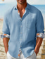 baratos camisas masculinas casuais-camisa masculina casual folha uso diário saindo fim de semana outono&amp;amp; abertura de cama de inverno manga comprida vermelha, azul, verde s, m, l camisa de tecido slub