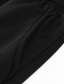 tanie Spodnie dresowe-Męskie Spodnie polarowe Spodnie dresowe Uprawiający jogging Spodnie zimowe Ściągana na sznurek Elastyczny pas Elastyczny mankiet Równina Odporność na wiatr Komfort Codzienny Święto Sport Moda Czarny