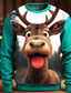 ieftine Hanorace Grafice-elan grafic modă pentru bărbați hanorac cu pulover cu imprimare 3d hanorace de vacanță de vacanță verde deschis roșu cu mânecă lungă decolteu cu imprimeu primăvară&amp;amp;  hanorac de designer de toamnă
