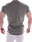cheap Men&#039;s Active Tees &amp; Tanks-Men&#039;s T shirt Tee Gym Shirt Training Shirt Workout Shirts Crew Neck Short Sleeve Training Sports &amp; Outdoor Fitness Casual Daily Gym Quick dry Sweat wicking Soft Plain Black White Activewear Sports