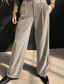 Χαμηλού Κόστους Chinos-Ανδρικά Παντελόνι επίσημο Παντελόνια Πλισέ Παντελόνι Παντελόνι κοστούμι Βελούδινο Παντελόνι Μπροστινή τσέπη Ισιο πόδι Σκέτο Άνεση Επιχείρηση Καθημερινά Αργίες Μοντέρνα Κομψό &amp; Μοντέρνο