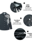 billiga Skjortor med tryck för män-Herr Skjorta Grafisk skjorta Geometri Nedvikt Gul Rodnande Rosa Rubinrött Blå Purpur 3D-tryck Dagligen Helgdag Långärmad 3D-utskrift Button-Down Kläder Mode Streetwear Designer Sexig