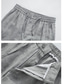 cheap Men&#039;s Shorts-100% Linen Men&#039;s Shorts Linen Shorts Summer Shorts Drawstring Elastic Waist Front Pocket Plain Comfort Breathable Short Casual Daily Holiday Fashion Classic Style Black Navy Blue