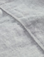 abordables chemises en lin pour hommes-100% Lin Homme Chemise Chemise Lin Chemise décontractée bleu marine Beige Gris manche longue Plein Revers Printemps &amp; Automne Casual du quotidien Vêtement Tenue
