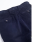 baratos Magro-Homens Social Calças de Veludo Calças Calças de Terno Bolsos Perna reta Tecido Conforto Respirável Ao ar livre Diário Para Noite Moda Casual Cáqui Azul Escuro