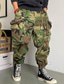 voordelige Cargobroeken-Voor heren Cargohosen Cargo-broek Camouflage broek Zak Camouflage Kleur Comfort Ademend Buiten Dagelijks Uitgaan Modieus Casual Leger Groen