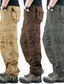 cheap Cargo Pants-Men&#039;s Military Work Pants Hiking Cargo Pants Tactical Pants 8 Pockets Outdoor Ripstop Quick Dry Multi Pockets Breathable Cotton Combat Pants / Trousers Bottoms Army Green Black Blue Khaki