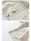 Χαμηλού Κόστους ανδρικά λινά πουκάμισα-100% Λινό Ανδρικά Πουκάμισο λινό πουκάμισο Casual πουκάμισο Λευκό Βαθυγάλαζο Μπεζ Μακρυμάνικο Σκέτο Όρθιος γιακάς Άνοιξη &amp; Χειμώνας Causal Καθημερινά Ρούχα