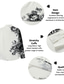Χαμηλού Κόστους Ανδρικά πουκάμισα με στάμπα-Ανδρικά Πουκάμισο Γραφικό πουκάμισο Φλοράλ Απορρίπτω Μαύρο Ρουμπίνι Θαλασσί Καφέ Πράσινο του τριφυλλιού 3D εκτύπωση Καθημερινά Αργίες Μακρυμάνικο 3D εκτύπωση Κουμπί-Κάτω Ρούχα
