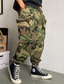 voordelige Cargobroeken-Voor heren Cargohosen Cargo-broek Camouflage broek Zak Camouflage Kleur Comfort Ademend Buiten Dagelijks Uitgaan Modieus Casual Leger Groen