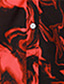 abordables Camisas estampadas para hombre-Gradual Abstracto Hombre Camisa Ropa Cotidiana Noche Otoño invierno Cuello Vuelto Manga Larga Negro, Azul Piscina, Morado S, M, L Tejido elástico en 4 direcciones Camisa