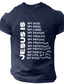 Χαμηλού Κόστους Ανδρικό Γραφικό T-shirt-Γράμμα Μαύρο Λευκό Ρουμπίνι Μπλουζάκι Ανδρικά Γραφικός Μείγμα Βαμβακιού Πουκάμισο Αθλήματα Κλασσικό Πουκάμισο Κοντομάνικο Άνετο μπλουζάκι Υπαίθρια Αθλήματα Αργίες Καλοκαίρι Ρούχα σχεδιαστών μόδας Τ M