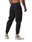 cheap Men&#039;s Active Pants-Men&#039;s Fleece Pants Joggers Track Pants Outdoor Athleisure Daily Sports Quick Dry Soft Comfortable Drawstring Elastic Waist Plain Full Length Fashion Casual Activewear Black Dark Grey Micro-elastic